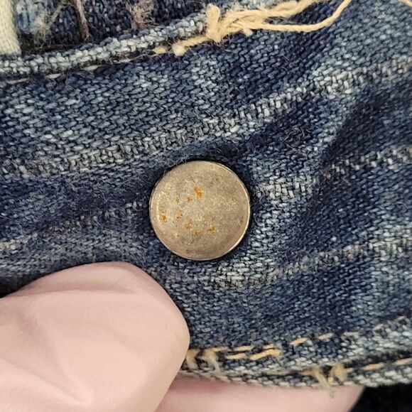 Vintage 70s LEE High-Rise Mom Jeans Womens 00/0 24x28 Blue - Picture 5 of 16